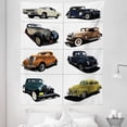 thumbnail image 1 of Vintage Tapestry, Rare Fifties Vintage Vehicle Closed Roof Tops Original Timeless Automobile Graphic, Fabric Wall Hanging Decor for Bedroom Living Room Dorm, 5 Sizes, Multicolor, by Ambesonne, 1 of 1