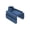 Blue, variant on Ohmyroo Silicone Sofa Armrest Organizer Caddy With Cup Holder Tray For Remote Control Phone Assorted Colors 18.9 Inch