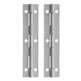 thumbnail image 1 of 2 Pcs Charnières de Piano Charnières en Acier Inoxydable Charnières Continues Robustes Quincaillerie d'Armoire, 1 of 8