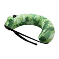 thumbnail image 1 of Cinturón de natación inflable almohada de cuello de viaje ajustable para Beach Lake Water Park Verde, 1 of 8