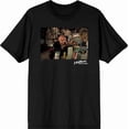 thumbnail image 4 of A Nightmare On Elm Street Freddy Smoking Men's Black Crew Neck Short Sleeve Tee-Medium, 4 of 6