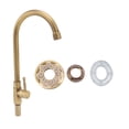 thumbnail image 1 of Grifo mezclador para lavabo de baño Jadeshay antiguo latón, 1 of 8