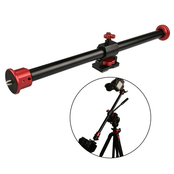 Horizontal Tripod Arm, 3/8 Screw Support Tripod Extension Bar Stand for
