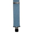 thumbnail image 3 of CTM  Denim Clip-End 2 Inch Suspenders (Men), 3 of 3