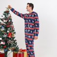 thumbnail image 5 of GYRATEDREAM Matching Christmas Pajamas for Family, Holiday PJs Hooded One-Piece PJS Family Jumpsuit Vacation Deer Loungewear, 5 of 9