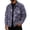 Purple, variant on GrmtClth Retro Mens Leaf Camo Comfort Fit Trucker Jacket Long Sleeve Snap Closure Loose Silhouette Fall Weekend Trip Outerwear Green M