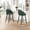 Green, variant on New Classic Furniture Oliver Metal/Vegan Leather Bar Chair in Gray (Set of 2)