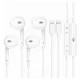thumbnail image 1 of 2 Piezas Audífonos Con Cable Para iPhone Bluetooth-blanco, 1 of 8