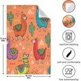 thumbnail image 3 of GZHJMY Dishcloth, Kitchen Towel, Kitchen Gifts for Restaurant, Kitchen, Party, Llama Pattern, 3 of 7