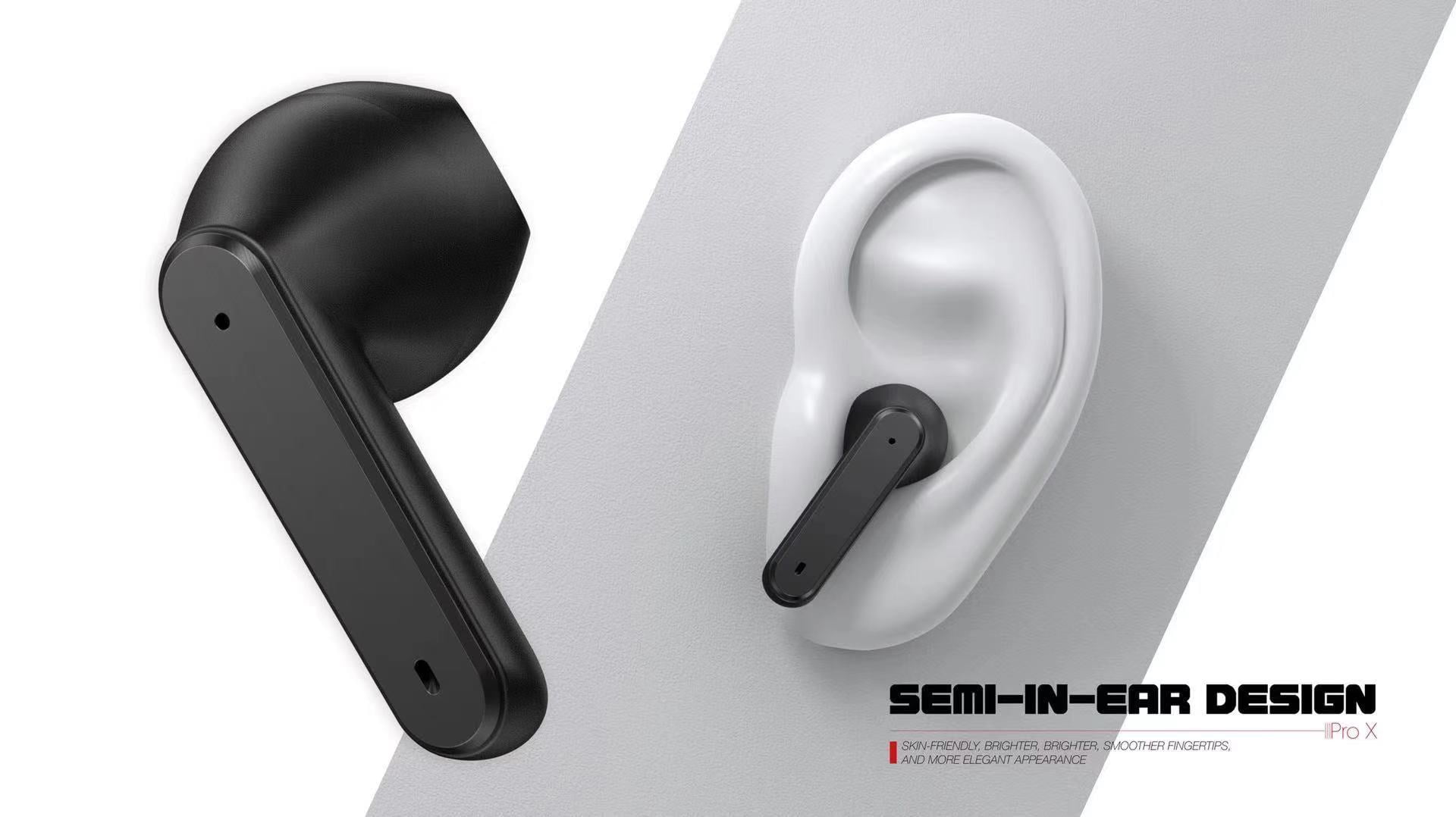 TWS Earphones Wireless Bluetooth for Google Pixel 9/Pro/Pro XL/9a Phones - Earbuds Headphones True Stereo Headset Hands-free Mic