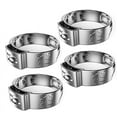 thumbnail image 1 of Stunning 100Pack 1/2 Inch Pex Cinch Rings,304 Stainless Steel PEX Crimp Rings,Pex Fitting Pinch Ring for Tubing Pipe - Designed for unforgettable party accessories, 1 of 5