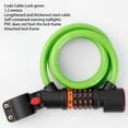 thumbnail image 4 of Secure & Bright: 5-Digit Password Bike Lock with Tail Light for Night Safety!, 4 of 9
