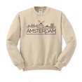 thumbnail image 1 of Skyline Amsterdam Sweatshirt Unisex Large Sand, 1 of 5