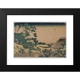 thumbnail image 2 of Katsushika Hokusai 14x11 Black Modern Framed Museum Art Print Titled - Fuji from Surugadai, in Yedo (1760-1849), 2 of 5