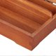 thumbnail image 5 of Wooden Sketching Pencil Box Antique Solid Wood Square Children Stationery Storage Case, 5 of 5