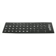 English Keyboard Sticker, Laptop Keyboard Sticker, English Keyboard Sticker Replacement Keyboard Sticker for Desktop PC Laptop Accessory