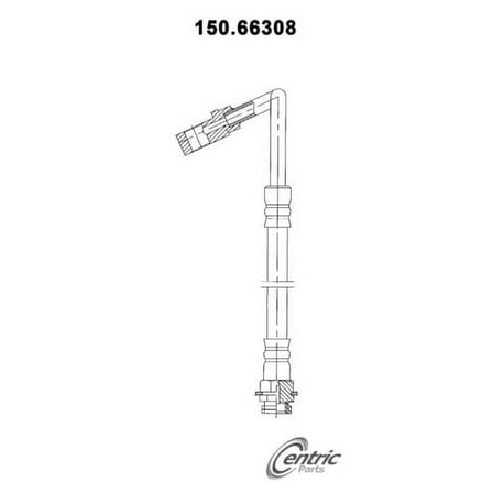 Centric Parts 150.66308 Brake Hose Fits select: 1980-1988,1990-1994 CHEVROLET P30