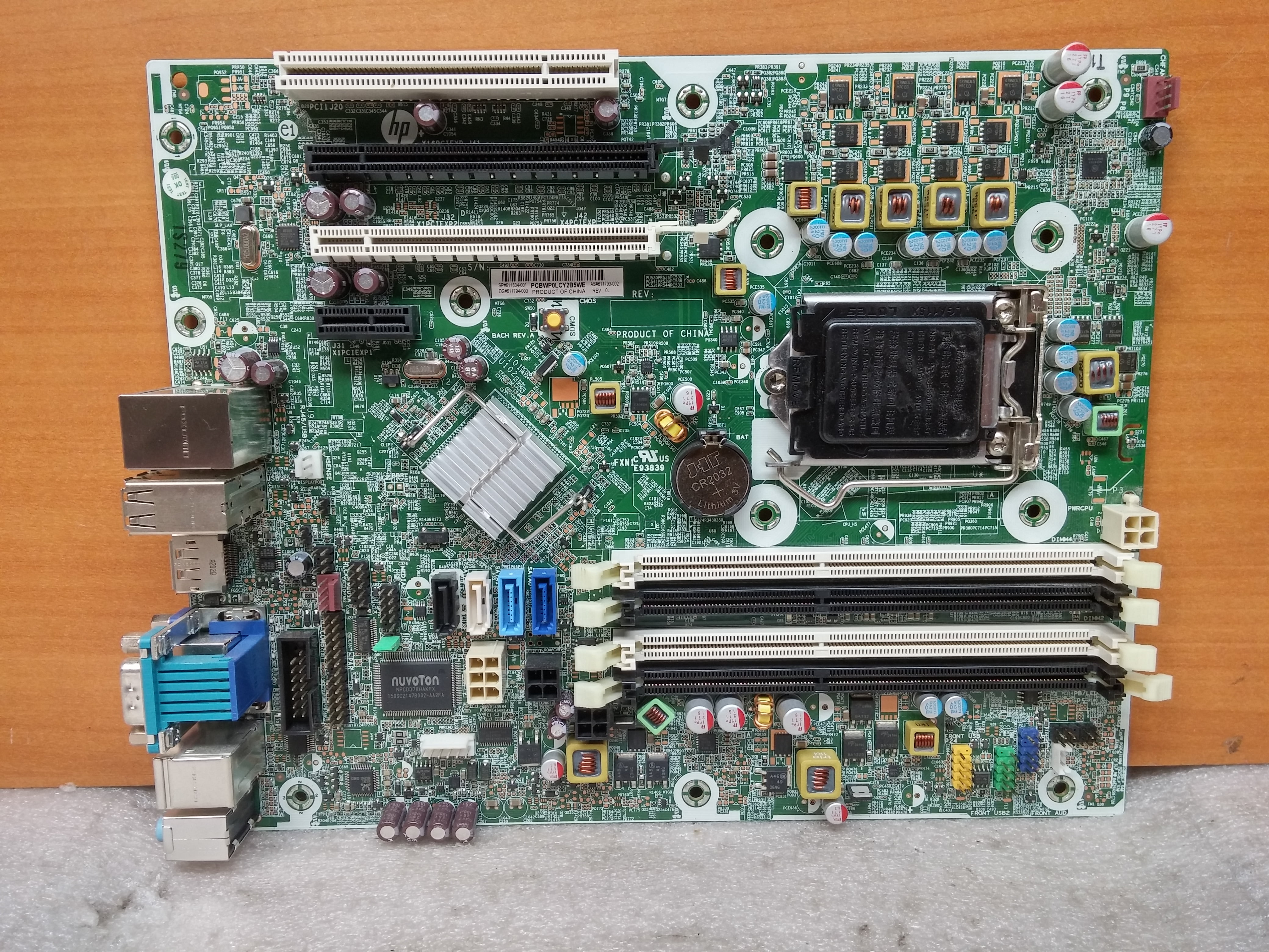 Refurbished HP 611793-002 Elite 8200 LGA 1155/Socket H2 DDR3 SDRAM Desktop Motherboard - Walmart.com