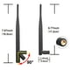 thumbnail image 2 of Antena Tenmory LoRa Indoor 3dBi de 915 MHz con cable de 15 cm, 2 of 4