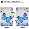 thumbnail image 4 of iPad 9.7" 2018/2017 Case, iPad 6th/5th Generation Case, Allytech PU Leather Smart Cover Auto Sleep Slim Fit Lightweight Folio Shock Absorbtion Wallet Case for Apple iPad 9.7 Inch, Butterfly, 4 of 6