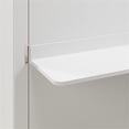 thumbnail image 3 of Pemberly Row Lit Escamotable Grand 68 Po avec Bureau Rabattable, Blanc, 3 of 10