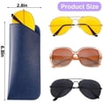 thumbnail image 2 of Multicolor Leather Eyeglass Case,6 Pcs Anti Scratch Glasses Pouch,Glasses Case,Soft Eyeglass Cases for Women Men, 2 of 6