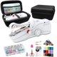 thumbnail image 1 of Máquina de coser portátil Aovly para principiantes con almacenamiento, color blanco, 1 of 7