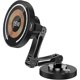 thumbnail image 1 of Cargador magnético inalámbrico para coche de 360° - Soporte plegable totalmente metálico para teléfono móvil de 15 W para MagSafe, compatible con la serie iPhone, accesorios esenciales para el coche, 1 of 7