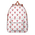 thumbnail image 1 of Crustacean Seafood Marine Ocean Travel Backpack – Lightweight Student Backpack with Nautical Beach Design, Comfortable Carrying, and Anti-theft Features for Daily Use and Short Trips, 1 of 5