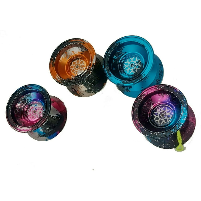 Chaoshihui 10pcs Fun Yoyo Toys Metal Yoyo Yoyo Game String Trick