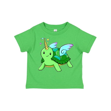 

Inktastic Cute Uni-turtle with Wings Gift Toddler Boy or Toddler Girl T-Shirt