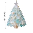 thumbnail image 3 of JHRGJIO Acrylic Christmas Ornament, Hanging Pendant Accent, Mini Xmas Tree Decorations Holiday Tree Indoor Home Decor Festival Gift Christmas Decorations Winter Decor, 3 of 6