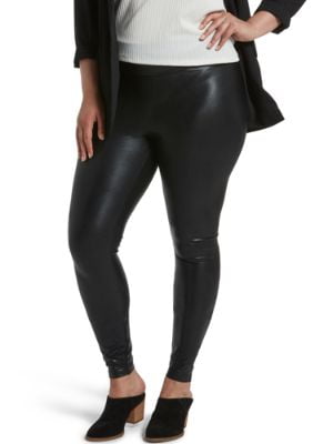 Photo 1 of HUE Womens Plus Size Body Gloss Leggings Style-U20630P