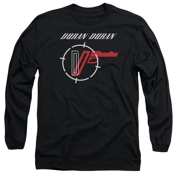 Duran Duran A View Adult Long Sleeve T-Shirt Black
