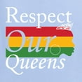 thumbnail image 5 of Wild Bobby Respect Our Queens Black Pride Men's Graphic T-Shirt, Light Blue, 4X-Large, 5 of 5