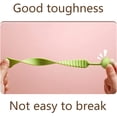 thumbnail image 4 of YaoHui Silicone Siège de Toilette Poignée de Levage Éviter de Toucher Siège de Toilette 4 Pcs Lavable et Réutilisable Couvercle de Toilette Lifter, Vert et Rose, 4 of 7