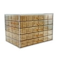 thumbnail image 1 of Caja de almacenamiento de joyas de acrílico Caja de almacenamiento de joyas Cajón transparente vacío 120 Marrón, 1 of 9