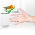 thumbnail image 4 of 100pcs Guantes transparentes desechables sin polvo para el hogar Irfora Guantes, 4 of 5