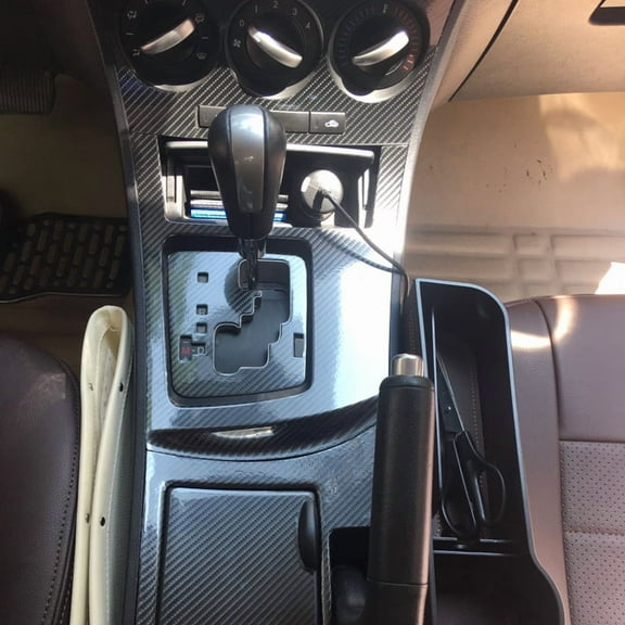 Carbon Fiber For Mazda 3 2009-2013 Car Film Interior Sticker Center Console Gear Dashboard Air Door Handle Lift Panel