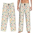 thumbnail image 2 of Men's Pajama Pants Pjs Bottoms With Pockets Sleep Lounge Pants For Men, 2 of 7
