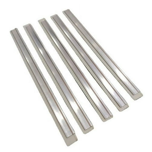 EXHUMKY 6pcs Aluminum Alloy Window Cleaning Squeegee Replacement Blades and Easy to Install