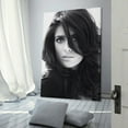 thumbnail image 3 of Actress Producer Salma Hayek Black White Poster Gifts Canvas Painting Poster Wall Art Decorative Picture Prints Modern Decor 12x18inch(30x45cm), 3 of 6