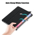 thumbnail image 3 of Dteck Case for Samsung Galaxy Tab S8 (2022) / Tab S7 (2020) 11 Inch SM-X700/X706/T870/T875 with S Pen Holder, Slim Thin Multi-Angle Viewing Smart Stand Cover Auto Wake/Sleep, Black, 3 of 9