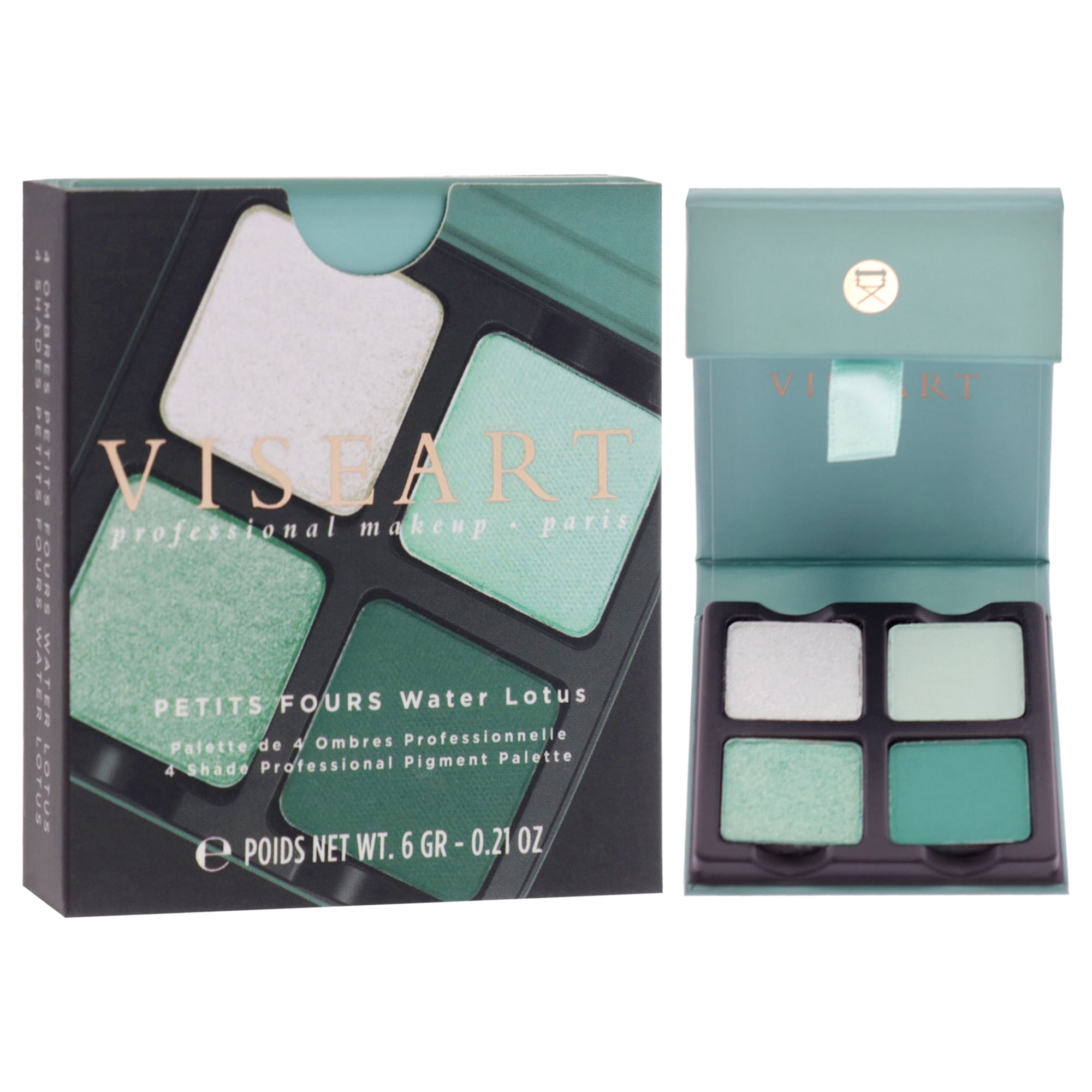 Viseart Paris Petits Fours Eyeshadow Palette - Water Lotus , 0.21 oz Eye Shadow