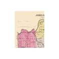 thumbnail image 4 of Historic County Map - Johnson County Kansas - Everts 1887 - Vintage Wall Art, 4 of 4