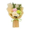 thumbnail image 2 of Jabón floral Flores artificiales Regalo para madre Ramos de flores de jabón para maestra Amarillo, 2 of 6