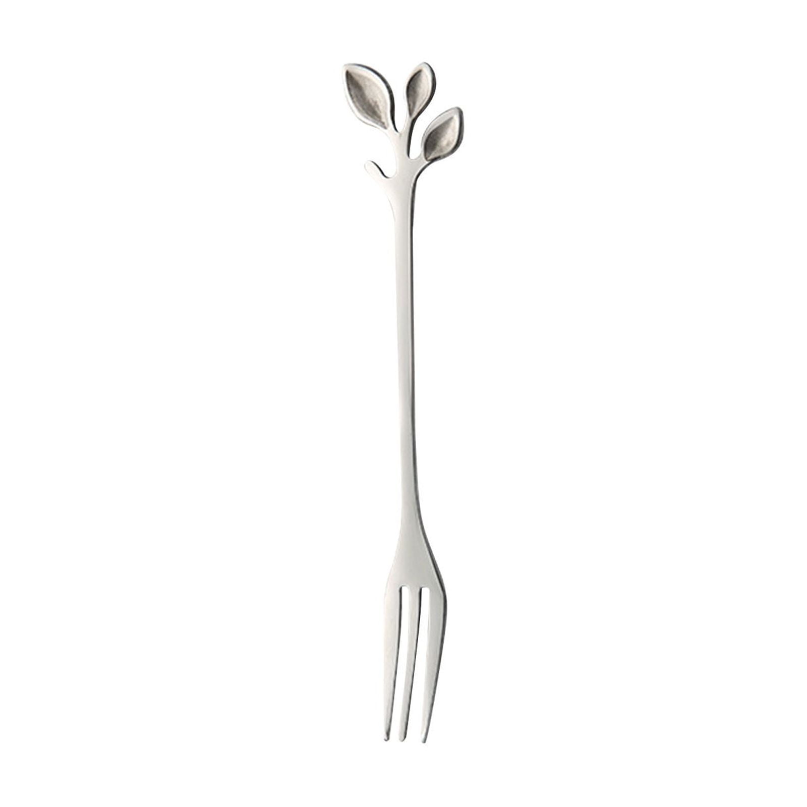 Bdday Stainless Steel Milk Coffee Spoons Dessert Ice Cream Fruit Spoon Teaspoon Accessories Tableware Gift