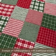 thumbnail image 6 of JCS Perfect Green 2 Homespun Cotton Fabric Sold by the Yard, 6 of 8