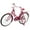 Red alloy bevel, variant on Antique Bicycles Model Ornament Old-Fashioned Nostalgic Miniature Bike Figurine Collection for Adults and