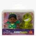 thumbnail image 3 of Little People Disney Princess Tiana and Naveen Action Figure Set, Ages 1.5-5 Years, 3 of 4